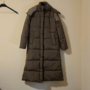 NWT Dex Clothing parka with zip-off hood